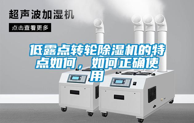 低露点转轮除湿机的特点如何，如何正确使用