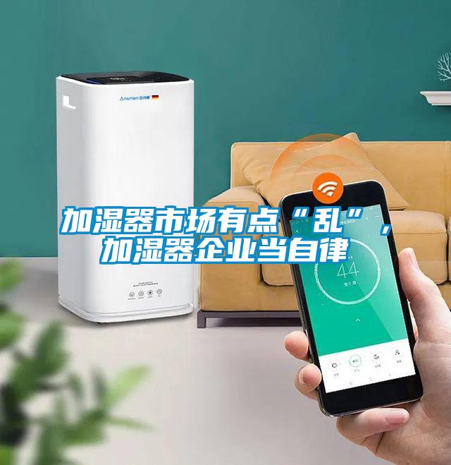 加湿器市场有点“乱”，加湿器企业当自律