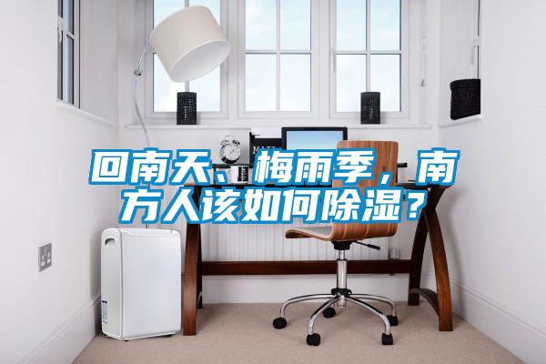 回南天、梅雨季，南方人该如何除湿？