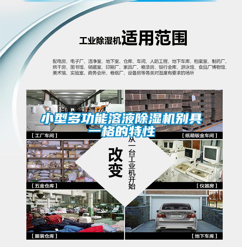 小型多功能溶液除湿机别具一格的特性