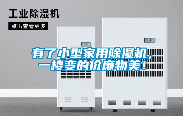 有了小型家用除湿机，一楼变的价廉物美！