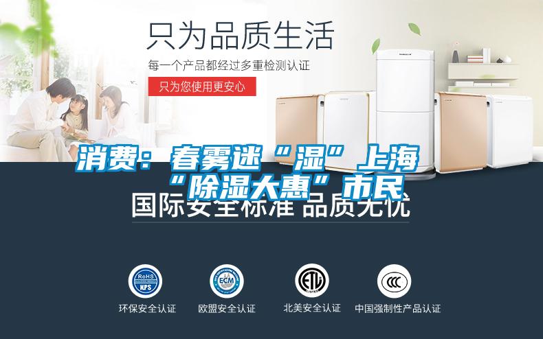 消费：春雾迷“湿”上海 “除湿大惠”市民