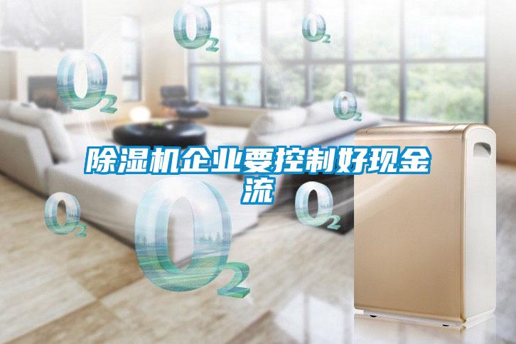 除湿机企业要控制好现金流