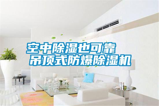 空中除湿也可靠  吊顶式防爆除湿机