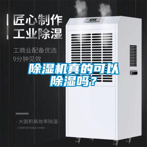 除湿机真的可以除湿吗？