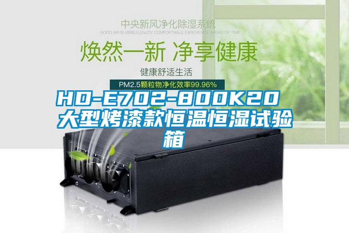 HD-E702-800K20 大型烤漆款恒温恒湿试验箱