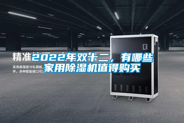 2022年双十二，有哪些家用除湿机值得购买