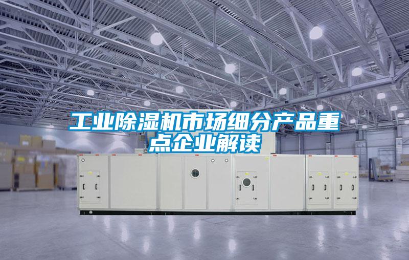 工业除湿机市场细分产品重点企业解读