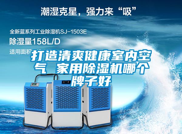 打造清爽健康室内空气 家用除湿机哪个牌子好