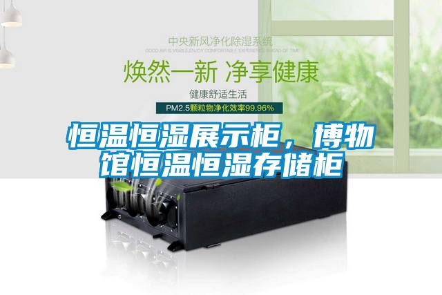 恒温恒湿展示柜，博物馆恒温恒湿存储柜
