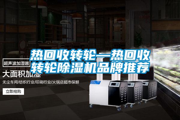 热回收转轮—热回收转轮除湿机品牌推荐