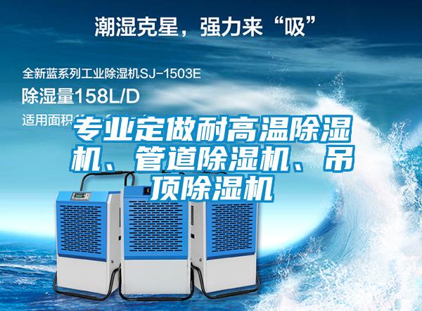 专业定做耐高温除湿机、管道除湿机、吊顶除湿机