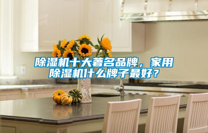 除湿机十大著名品牌，家用除湿机什么牌子最好？