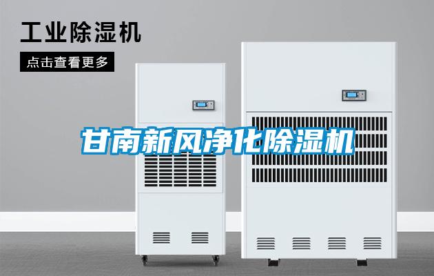 甘南新风净化除湿机