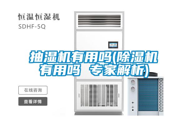 抽湿机有用吗(除湿机有用吗 专家解析)