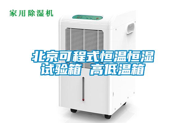 北京可程式恒温恒湿试验箱 高低温箱