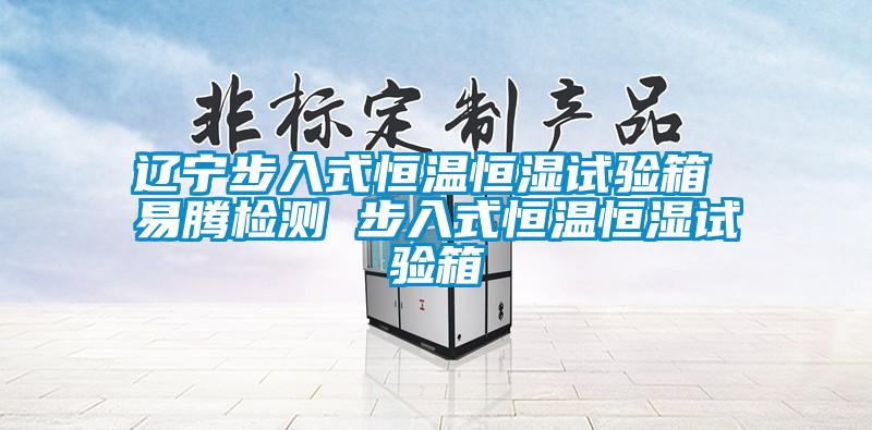 辽宁步入式恒温恒湿试验箱 易腾检测 步入式恒温恒湿试验箱