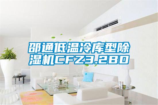 邵通低温冷库型除湿机CFZ3.2BD