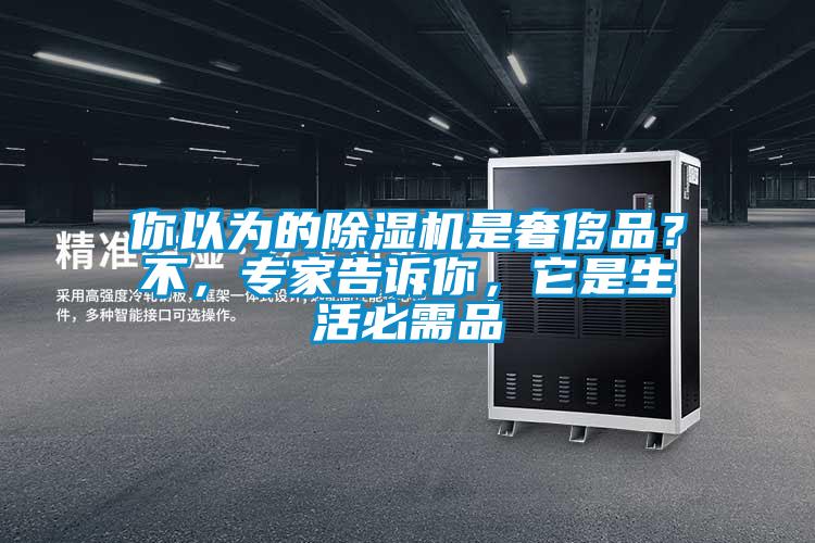 你以为的除湿机是奢侈品？不，专家告诉你，它是生活必需品