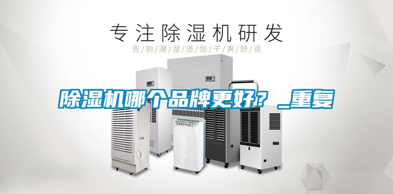 除湿机哪个品牌更好？_重复