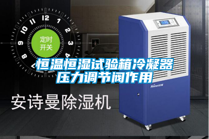 恒温恒湿试验箱冷凝器压力调节阀作用