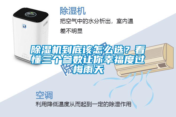 除湿机到底该怎么选？看懂三个参数让你幸福度过梅雨天