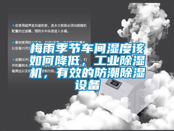 梅雨季节车间湿度该如何降低，工业除湿机，有效的防潮除湿设备
