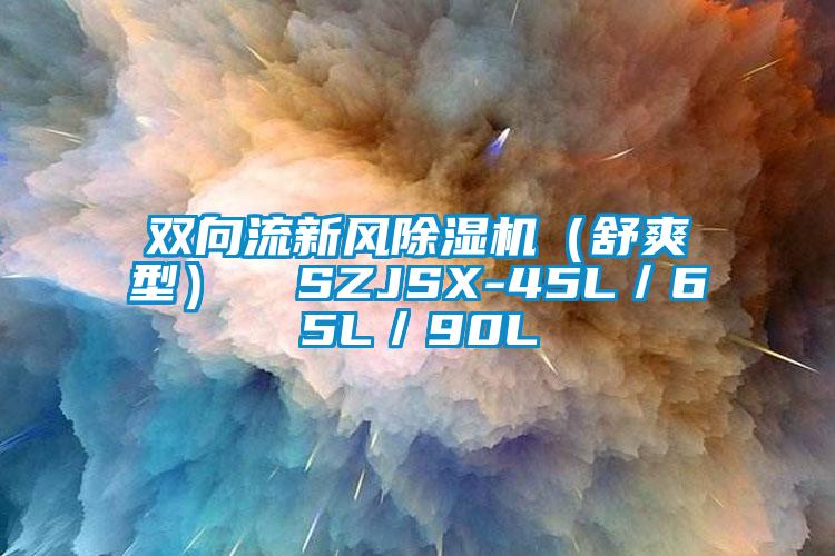 双向流新风除湿机（舒爽型）  SZJSX-45L／65L／90L