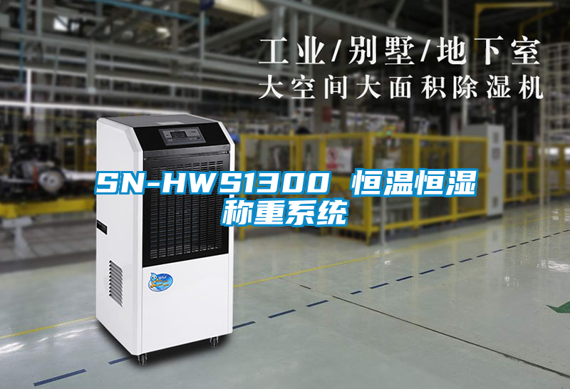SN-HWS1300 恒温恒湿称重系统