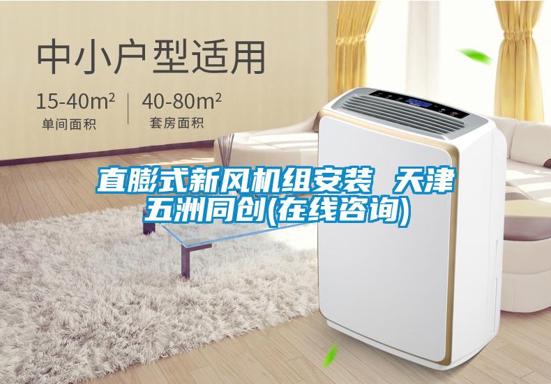 直膨式新风机组安装 天津五洲同创(在线咨询)