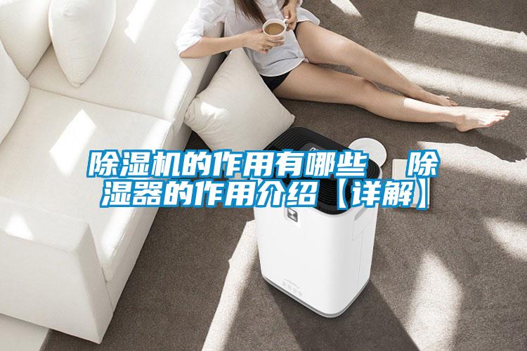 除湿机的作用有哪些  除湿器的作用介绍【详解】