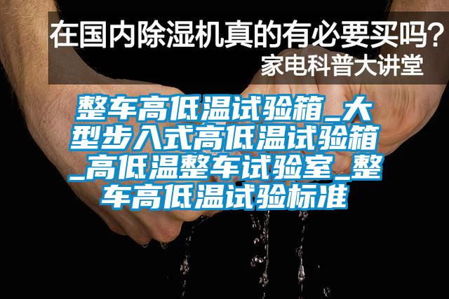 整车高低温试验箱_大型步入式高低温试验箱_高低温整车试验室_整车高低温试验标准