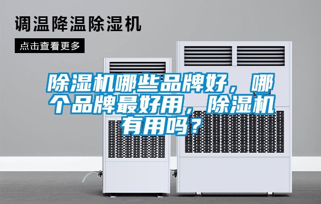 除湿机哪些品牌好，哪个品牌最好用，除湿机有用吗？