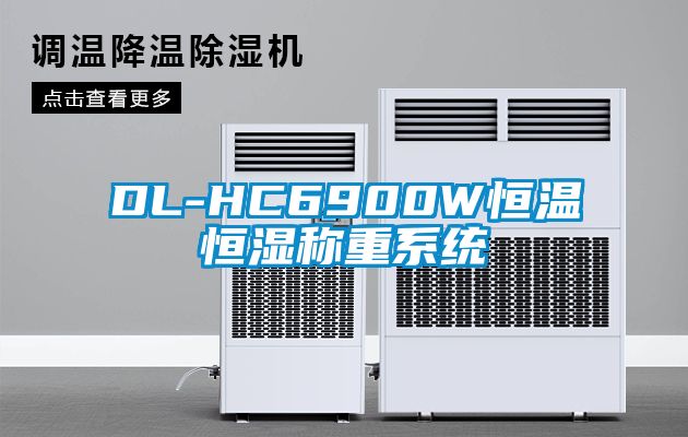 DL-HC6900W恒温恒湿称重系统
