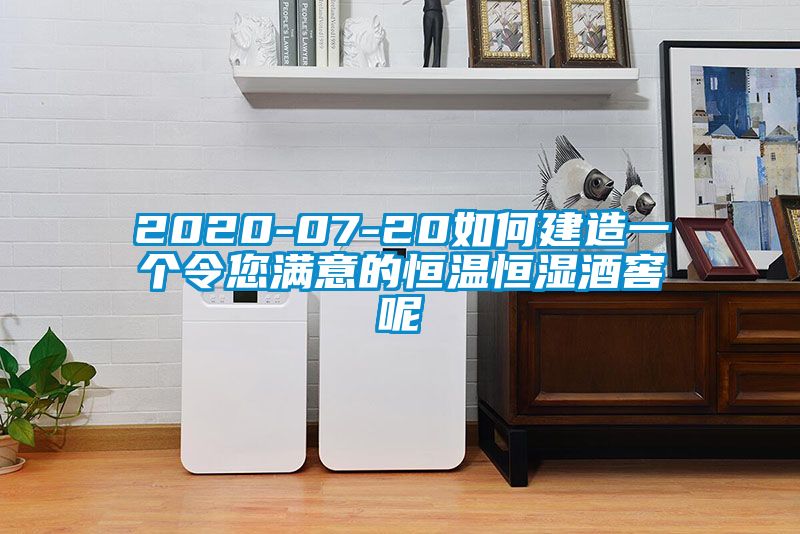 2020-07-20如何建造一个令您满意的恒温恒湿酒窖呢