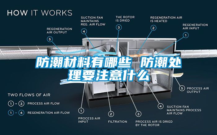 防潮材料有哪些 防潮处理要注意什么