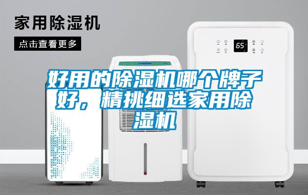 好用的除湿机哪个牌子好，精挑细选家用除湿机